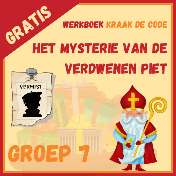 Werkboek kraak de code Sinterklaas groep 7