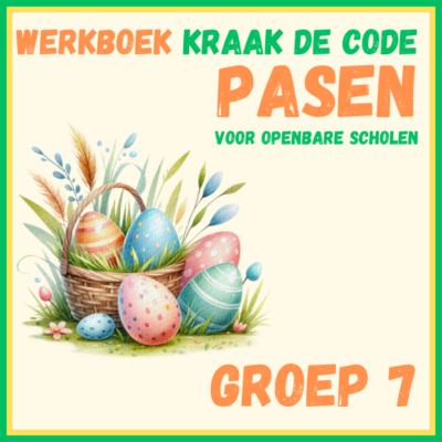 Werkboek kraak de code Pasen groep 7 (openbare scholen)