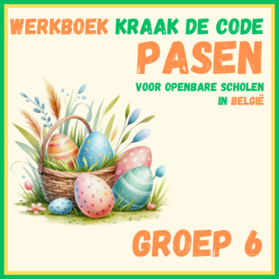 BE: Werkboek kraak de code Pasen groep 6 (openbare scholen)