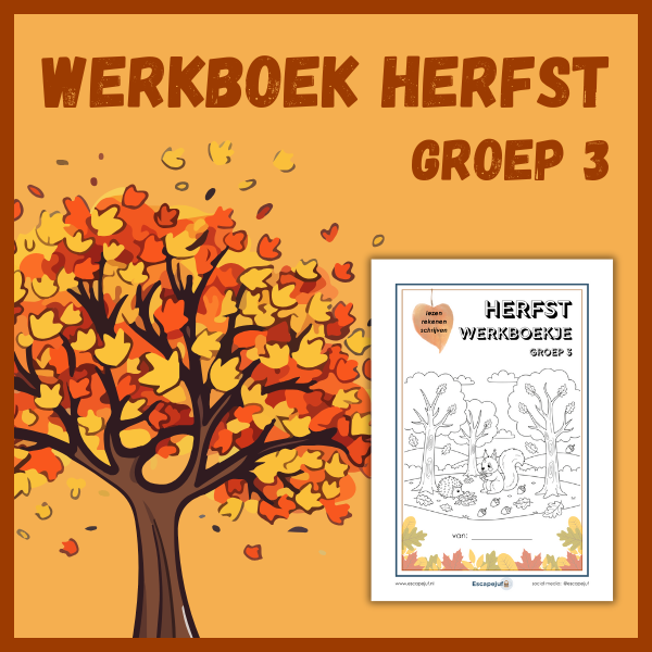 Werkboek herfst groep 3