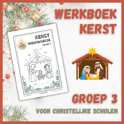 Werkboek kerst groep 3 (christelijke scholen)