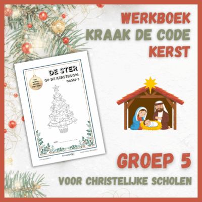 Werkboek kraak de code kerst groep 5 (christelijke scholen)