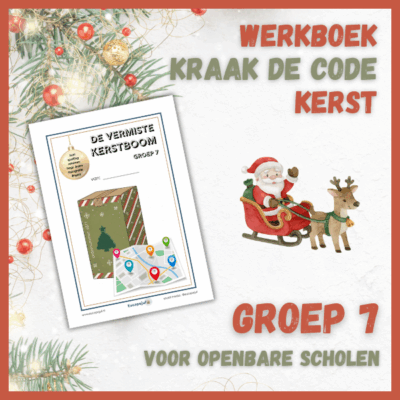BE: Werkboek kraak de code kerst groep 7 (openbare scholen)