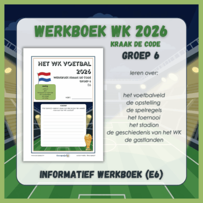 NL: Informatief werkboek kraak de code WK 2026 groep 6